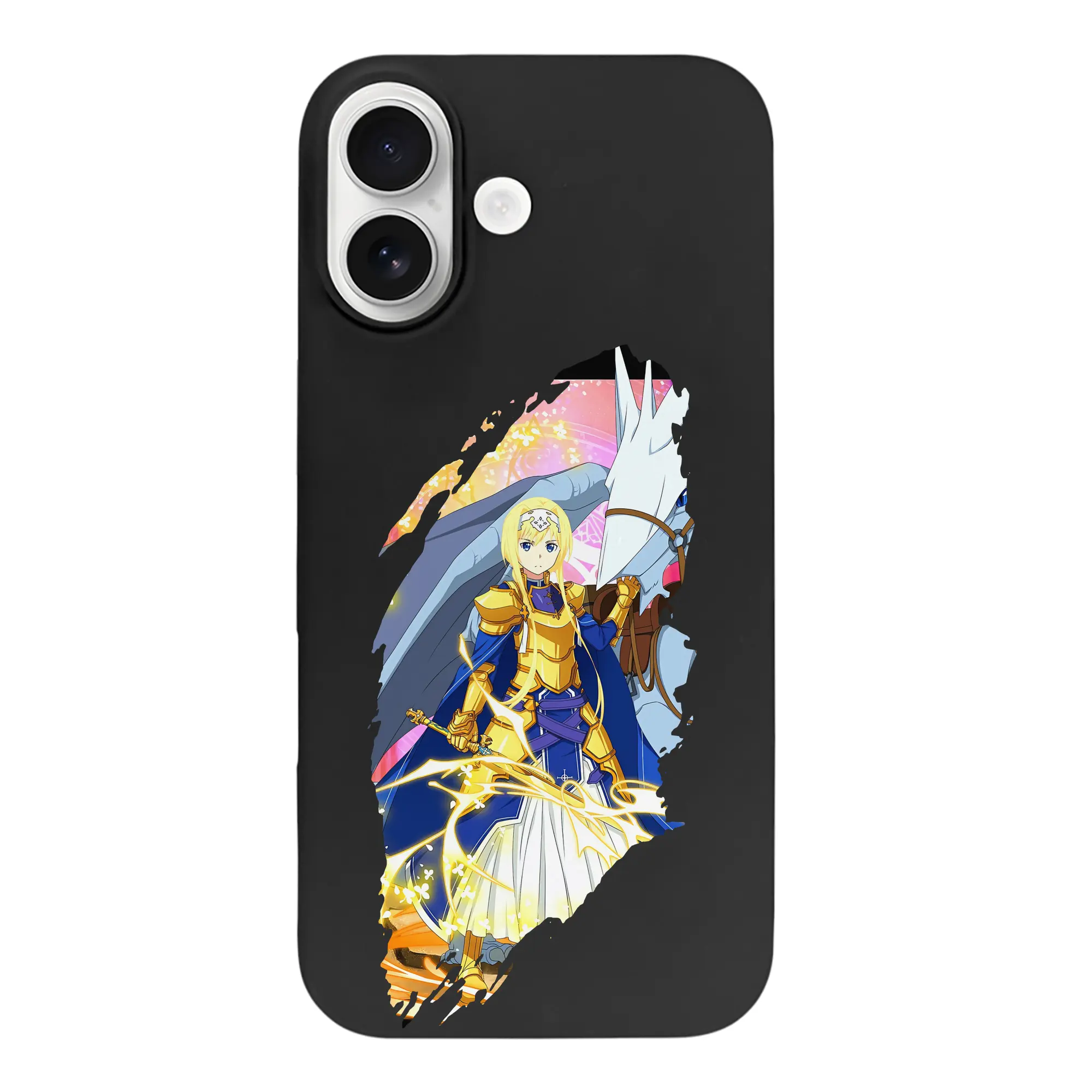 ソードアートオンライン グッズ アリス・ツーベルク - iPhone 17 シリーズ シリコンケース 薄型 耐衝撃 指紋防止 ソフトタッチカバー 精密フィット 傷防止 保護ケース iPhone 17/17 Air/17 Pro/17 Pro Max 対応